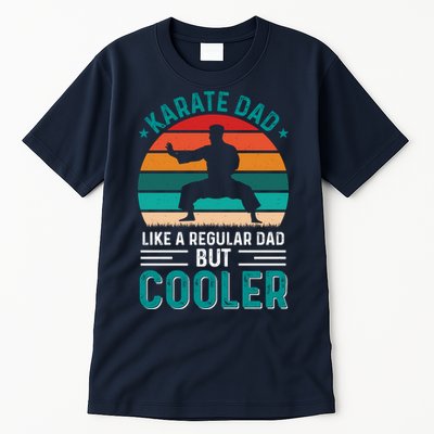 Karate Dad Fathers Day Cooler Father Gifts Idea Tall T-Shirt