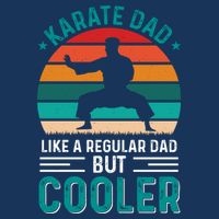 Karate Dad Fathers Day Cooler Father Gifts Idea 16 in Basic Backpack