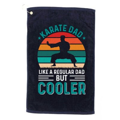 Karate Dad Fathers Day Cooler Father Gifts Idea Golf Towel