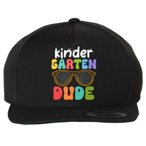 Kindergarten Dude First Day Of Kindergarten Teacher Team Gift Wool Snapback Cap