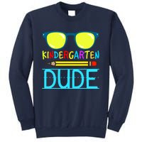 Kindergarten Dude Funny First Day Back To School Student Sweatshirt