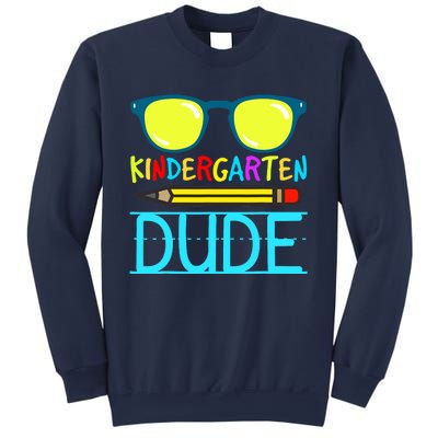 Kindergarten Dude Funny First Day Back To School Student Sweatshirt