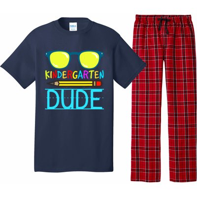 Kindergarten Dude Funny First Day Back To School Student Pajama Set