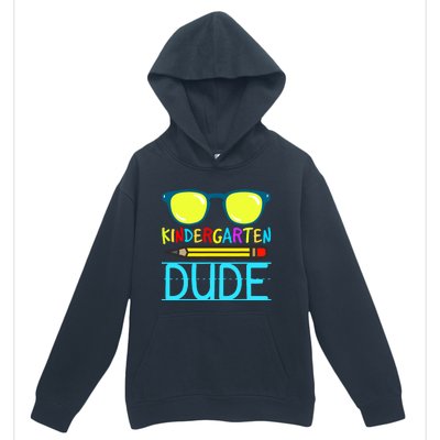 Kindergarten Dude Funny First Day Back To School Student Urban Pullover Hoodie