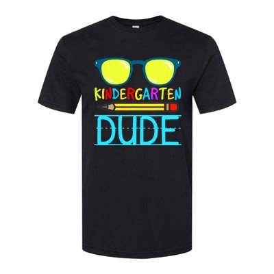 Kindergarten Dude Funny First Day Back To School Student Softstyle® CVC T-Shirt