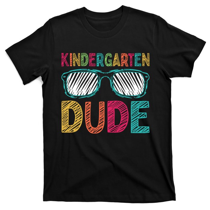 Kindergarten Dude Funny First Day Back To School Student T-Shirt