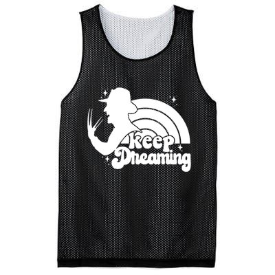 Keep Dreaming Freddy's Nightmare Horror Movi Mesh Reversible Basketball Jersey Tank