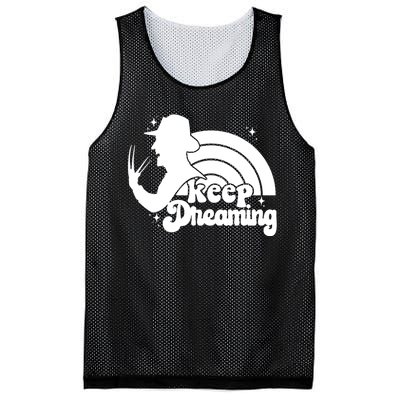 Keep Dreaming Freddy's Nightmare Horror Movi Mesh Reversible Basketball Jersey Tank