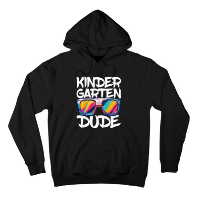 Kindergarten Dude First Day Of Kindergarten Boy Girl Hoodie