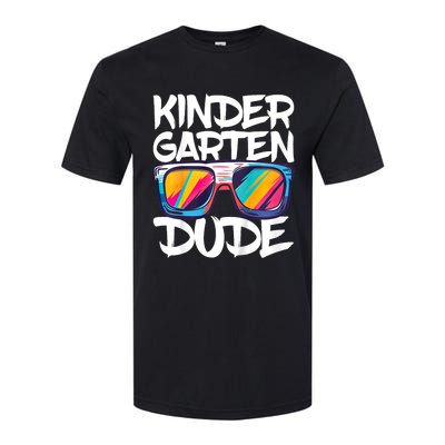 Kindergarten Dude First Day Of Kindergarten Boy Girl Softstyle® CVC T-Shirt