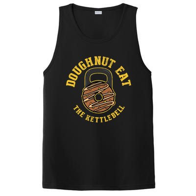 Kettlebell Donut, Funny Gym Workout, Fitness PosiCharge Competitor Tank