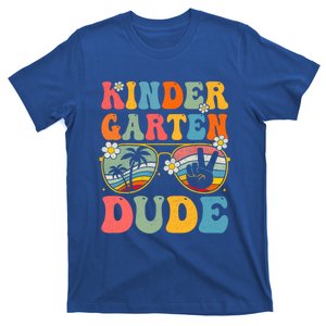 Kindergarten Dude Groovy 1St Day Back To School Teacher Gift T-Shirt