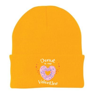 Kids Donut Is My Valentines Day Funny Doughnut Vcool Giftday Pajama Gift Knit Cap Winter Beanie