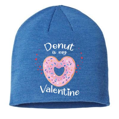 Kids Donut Is My Valentines Day Funny Doughnut Vcool Giftday Pajama Gift Sustainable Beanie