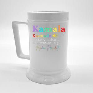 Kamala Definition If ThatS Too Hard To Pronounce Try Madam Gift Beer Stein