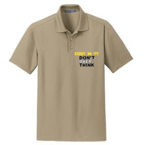 Kenny Do It DonT Over Think Dry Zone Grid Polo