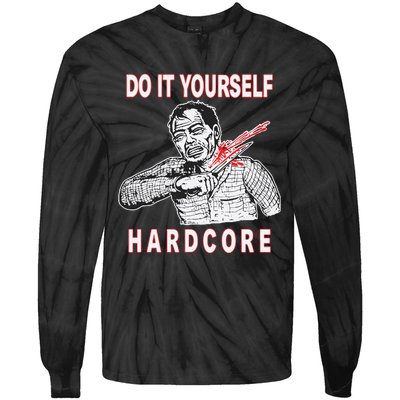 Knucklexdragger Do It Yourself Hardcore Tie-Dye Long Sleeve Shirt