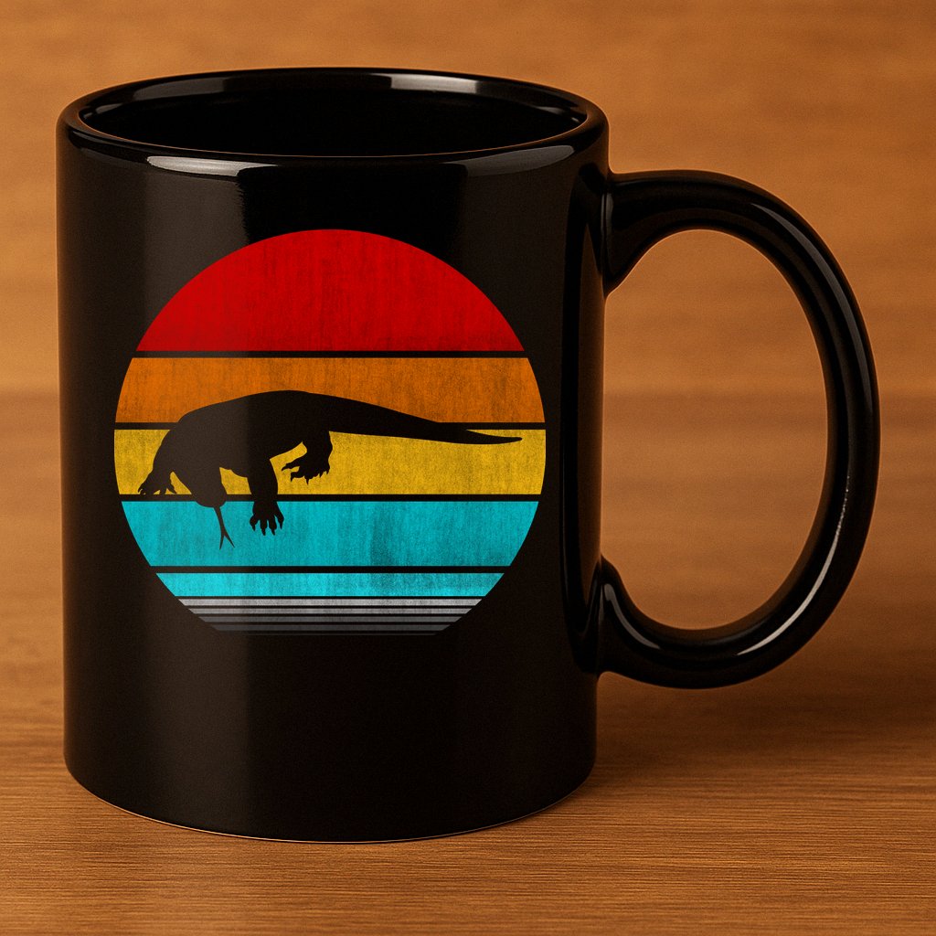 Komodo Dragon 11oz C Handle Ceramic Mug