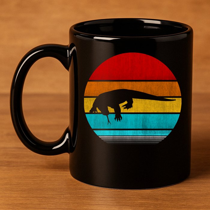 Komodo Dragon 11oz C Handle Ceramic Mug
