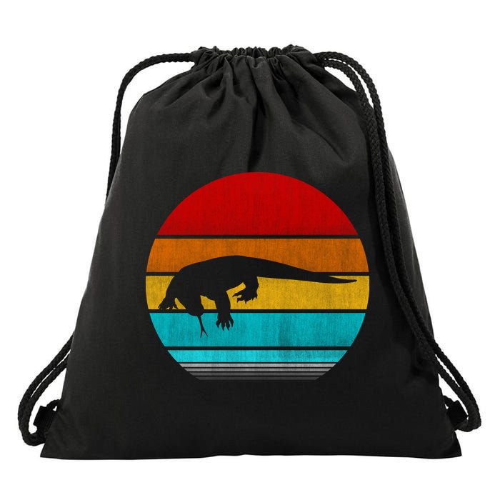 Komodo Dragon Drawstring Bag