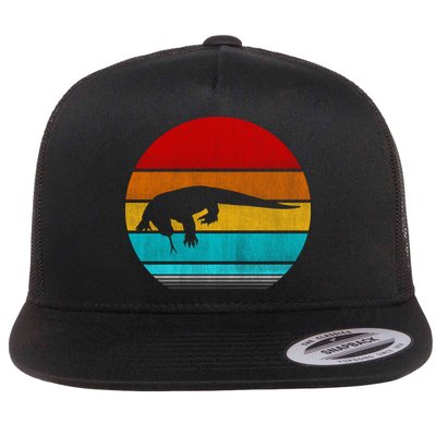 Komodo Dragon Flat Bill Trucker Hat