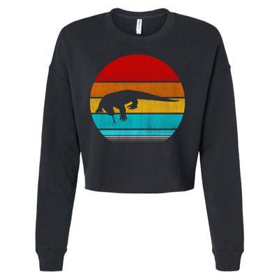 Komodo Dragon Cropped Pullover Crew