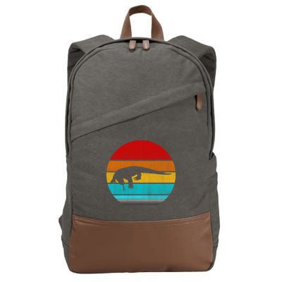 Komodo Dragon Cotton Canvas Backpack