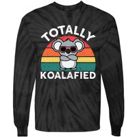 Koalafied Dad Tie-Dye Long Sleeve Shirt