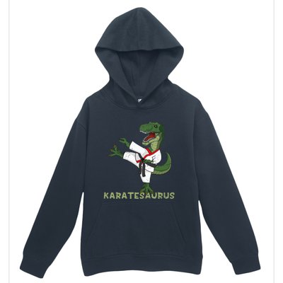 Karate Dinosaur Karatesaurus Trex Karatist Urban Pullover Hoodie