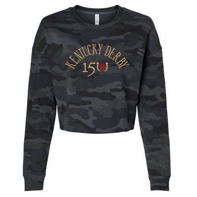 K.E.N.T.U.C.K.Y D.E.R.B.Y Cropped Pullover Crew