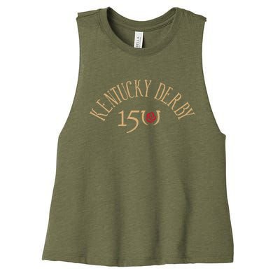 K.E.N.T.U.C.K.Y D.E.R.B.Y Women's Racerback Cropped Tank