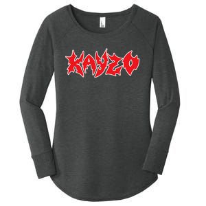 Kayzo Dog Women's Perfect Tri Tunic Long Sleeve Shirt