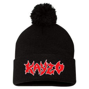 Kayzo Dog Pom Pom 12in Knit Beanie