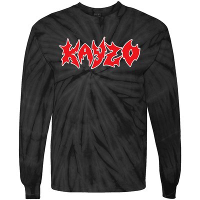 Kayzo Dog Tie-Dye Long Sleeve Shirt