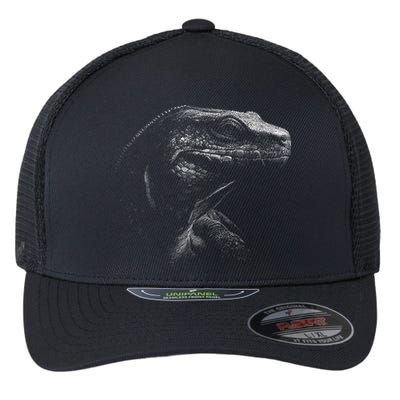 Komodo Dragon Flexfit Unipanel Trucker Cap