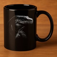 Komodo Dragon 11oz C Handle Ceramic Mug
