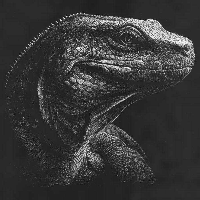 Komodo Dragon Beanie