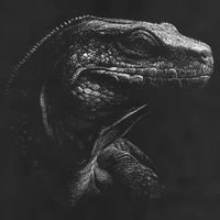 Komodo Dragon Trucker Hat