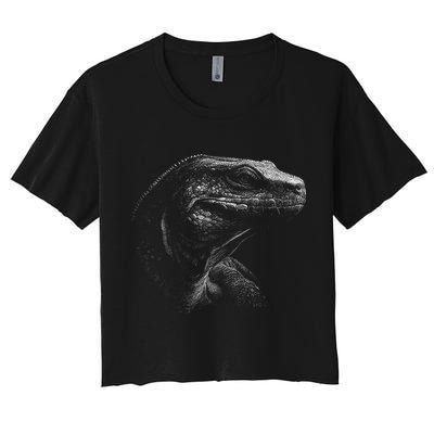 Komodo Dragon Crop Top