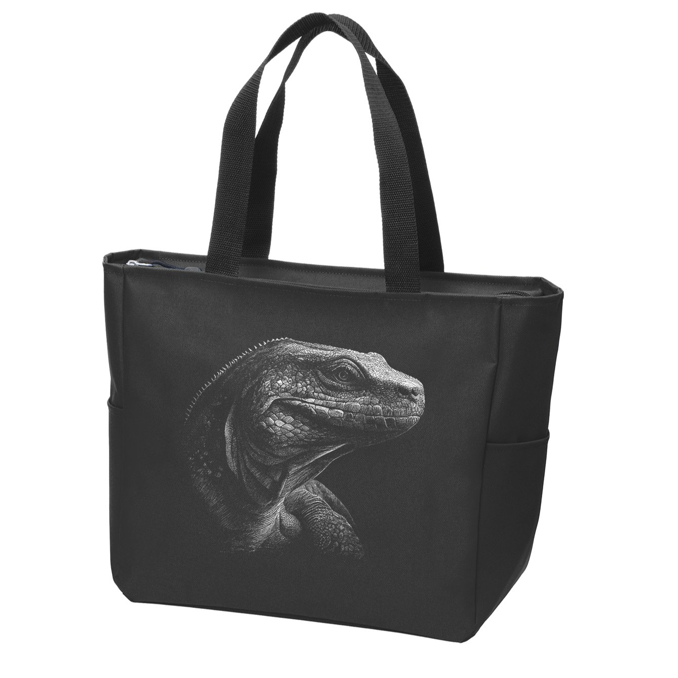 Komodo Dragon Zip Tote Bag