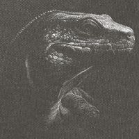 Komodo Dragon Cotton Canvas Backpack