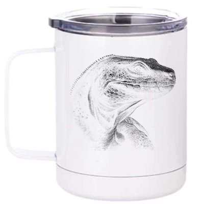 Komodo Dragon 12 oz Stainless Steel Tumbler Cup