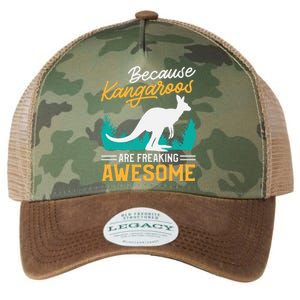 Kangaroo Design Kangaroo Animal Legacy Tie Dye Trucker Hat