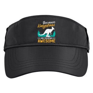 Kangaroo Design Kangaroo Animal Adult Drive Performance Visor