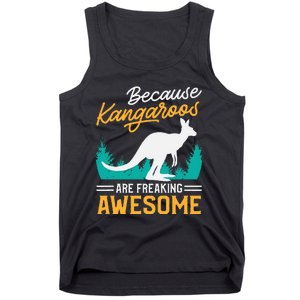 Kangaroo Design Kangaroo Animal Tank Top