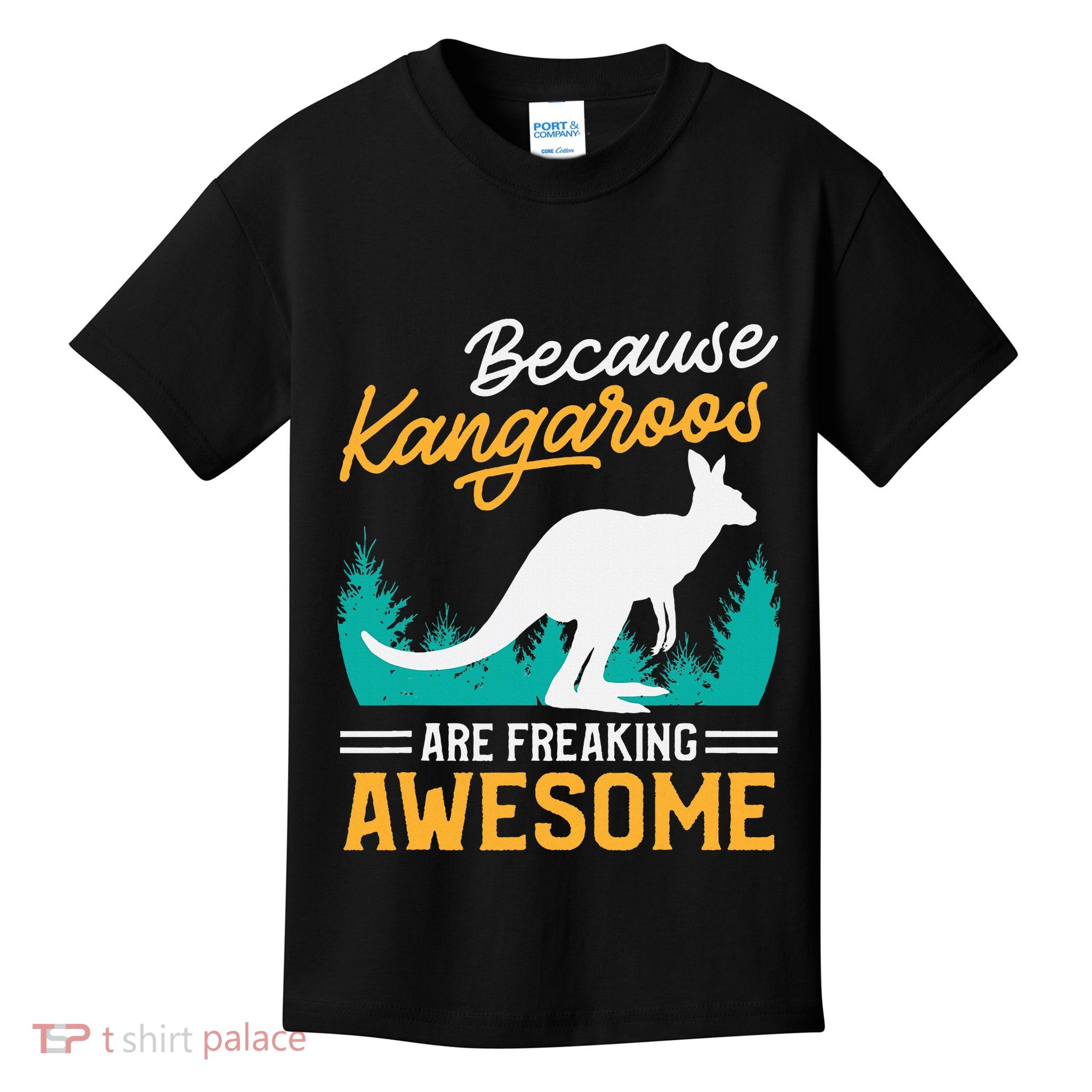 Kangaroo Design Kangaroo Animal Kids T-Shirt