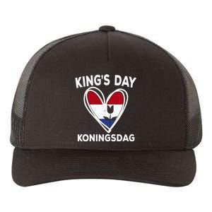 Kingsday Dutch Koningsdag Netherlands Kings Day Amsterdam Yupoong Adult 5-Panel Trucker Hat