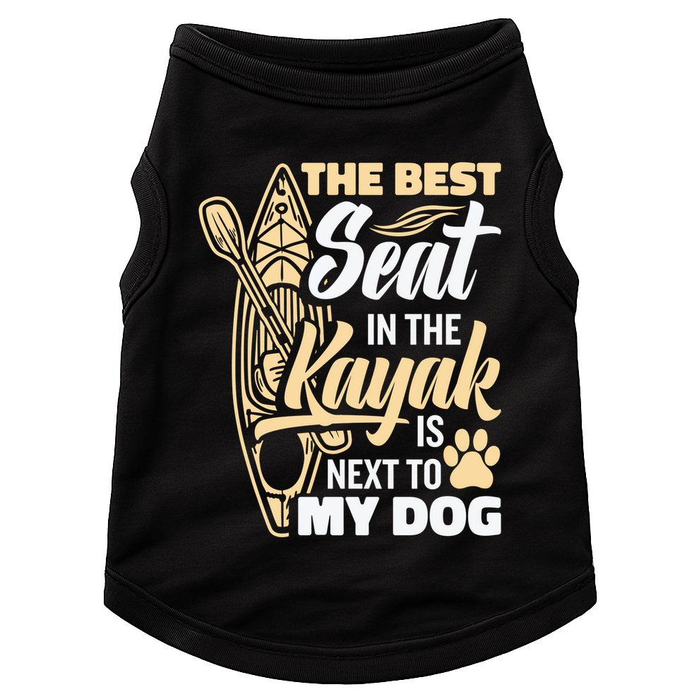 Kayaking Dog Kayaking Gear Lake Kayaking With Dog Kayak Funny Gift Doggie Tank