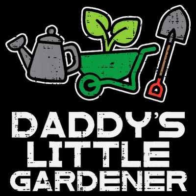 Kids Daddys Little Gardener Gardening Kids Toddlers T-Shirt