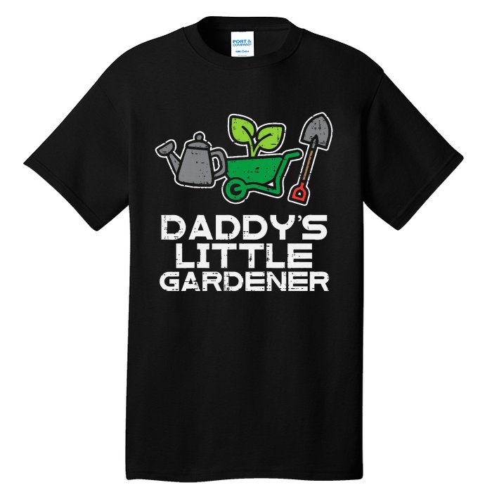 Kids Daddys Little Gardener Gardening Kids Toddlers Tall T-Shirt